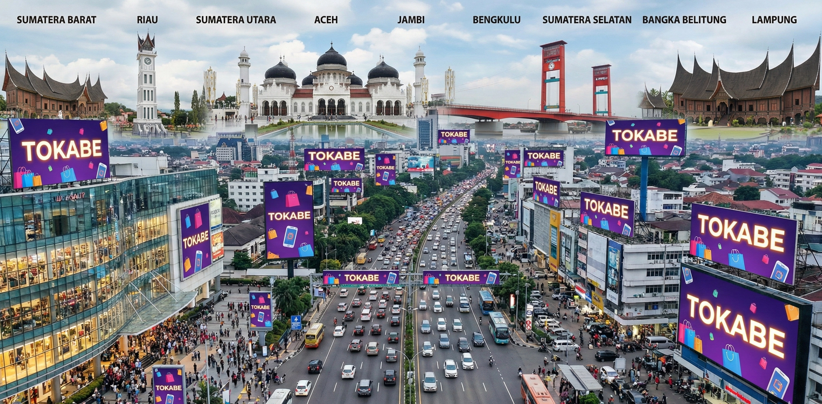 Jasa Periklanan OOH DOOH & Event Organizer Tokabe.id - AGENSI PERIKLANAN - Reklame Medan Sumatera Utara