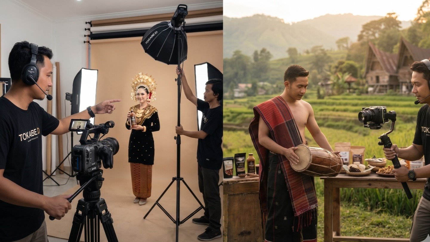Jasa Periklanan OOH DOOH & Event Organizer Tokabe.id - VIDEOGRAFI & FOTOGRAFI - Reklame Medan Sumatera Utara