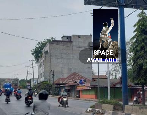 Sewa Reklame Billboard Tokabe.id - Zainul Arifin Street, di depan Raya stabat Mosque, Stabat, Langkat - Jasa sewa billboard Medan