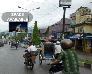 Sewa Reklame Billboard Tokabe.id - Willem Iskandar Street, di depan Madina Square, Panyabungan, Mandailing Natal - Billboard Lintas Sumatera