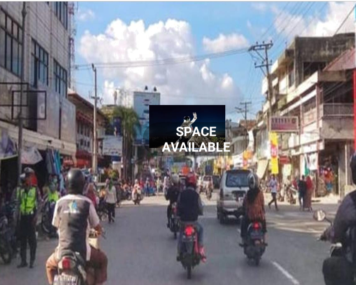 Sewa Reklame Billboard Tokabe.id - Jl. Kapten Maulana Lubis, Medan - Harga sewa billboard Medan