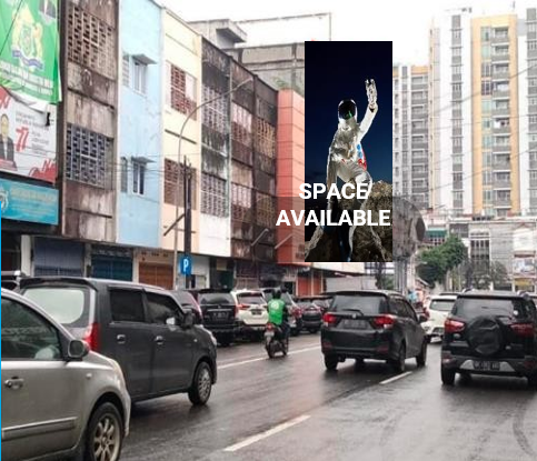 Sewa Reklame Billboard Tokabe.id - Jalan R.A Kartini (Bambu Kuning), Lampung - Billboard Lintas Sumatera