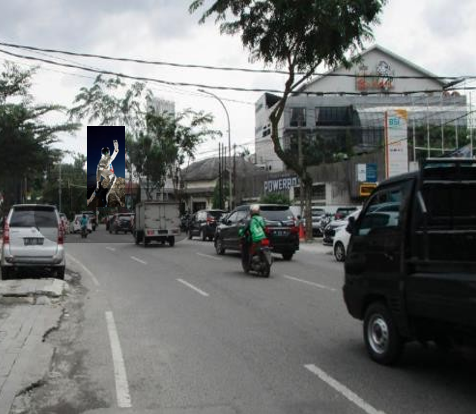 Sewa Reklame Billboard Tokabe.id - Di S. Parman Street, di persimpangan dengan Hasanuddin Street (Pondok Indah Restaurant), Medan Kota, Provinsi Sumatera Utara - Pasang iklan billboard Medan