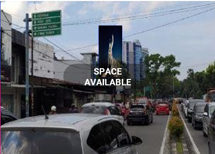 Sewa Reklame Billboard Tokabe.id - Di Pattimura Street, Medan Kota, Provinsi Sumatera Utara - Titik billboard strategis Medan