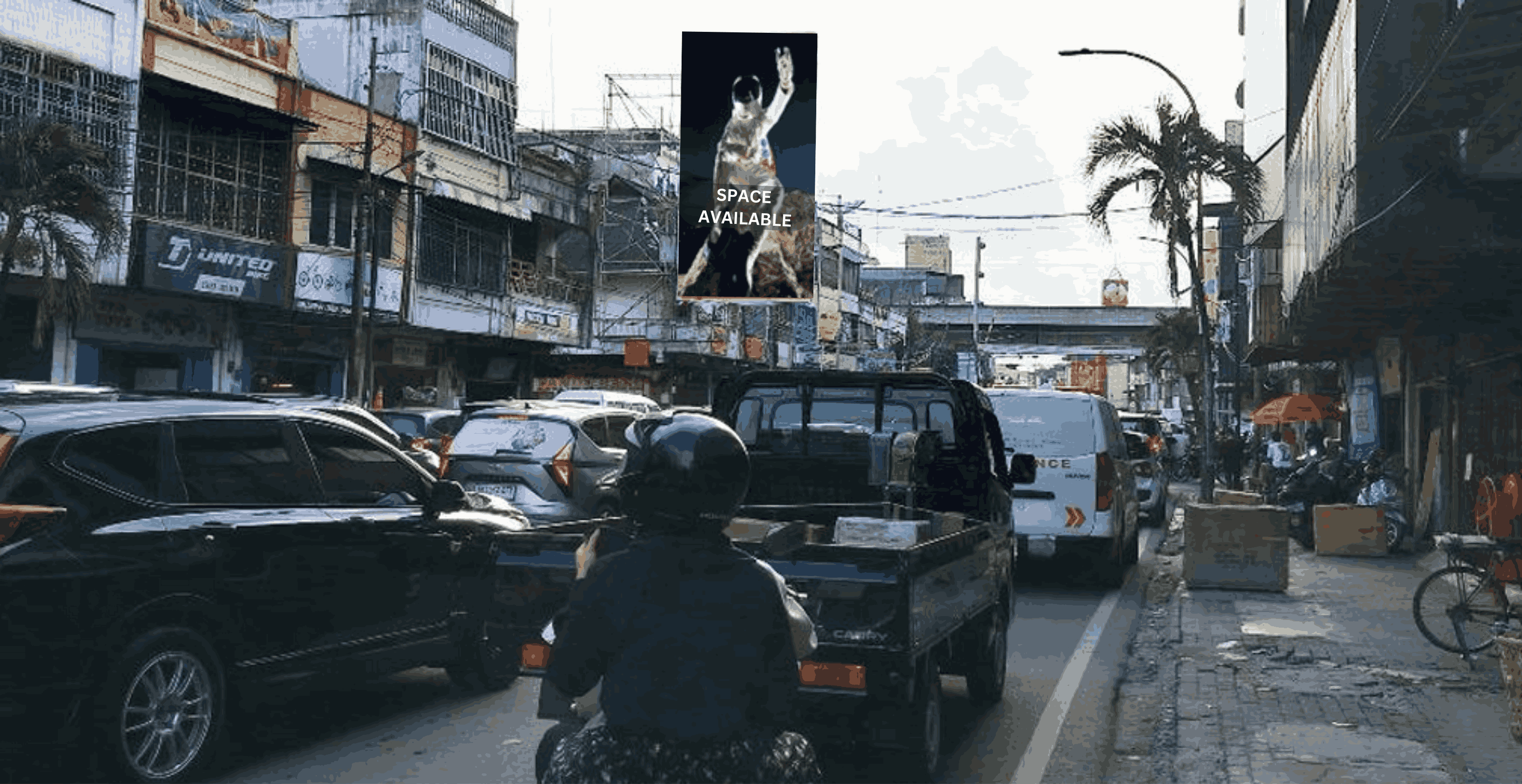 Sewa Reklame Billboard Tokabe.id - Di Pandu Street, di persimpangan dengan Pekantan Street, Medan Kota, Provinsi Sumatera Utara - Titik billboard strategis Medan