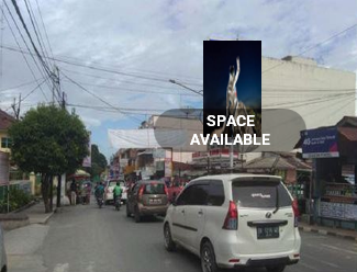 Sewa Reklame Billboard Tokabe.id - Kartini Street, di depan Perguruan Taman Siswa, Proklamasi Kelurahan, West Siantar Kecamatan, Pematang Siantar - Titik billboard strategis Medan
