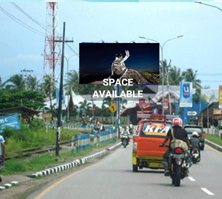 Sewa Reklame Billboard Tokabe.id - Di Adinegoro Street, di depan the Brimob Headquarters, Kota Padang, Provinsi Sumatera Barat - Harga sewa billboard Medan