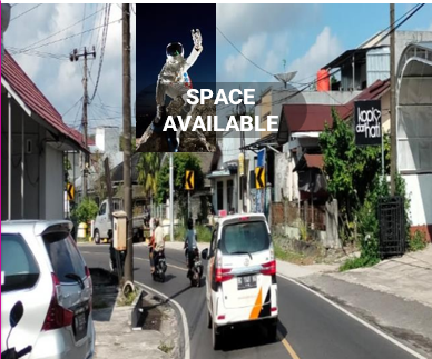 Sewa Reklame Billboard Tokabe.id - Di Veteran Street, Parit Kelurahan, Tanjung Pandan Kecamatan, Belitung Kabupaten - Titik billboard strategis Medan