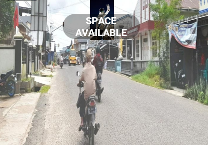 Sewa Reklame Billboard Tokabe.id - Di Bandara–Manggar Street, Pembaharuan Village, Kelapa Kampit Kecamatan, East Belitung Kabupaten (view from Tanjung Pandan towards Kelapa Kampit) - Sewa baliho Medan murah