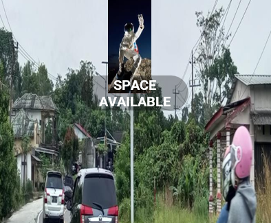 Sewa Reklame Billboard Tokabe.id - Di Sungai Liat–Pangkal Pinang Jalan, Pelaben Hamlet Persimpangan, Baturusa Kelurahan, Merawang Kecamatan, Bangka Kabupaten (view from Sungai Liat towards Pangkal Pinang) - Sewa baliho Medan murah