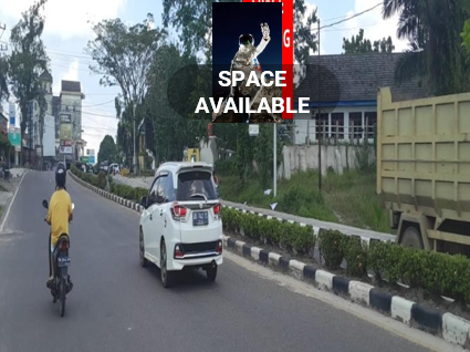 Sewa Reklame Billboard Tokabe.id - Di Koba Main Jalan, Koba Kecamatan, Central Bangka Kabupaten (view from Pangkal Pinang towards Koba) - Pasang iklan billboard Medan