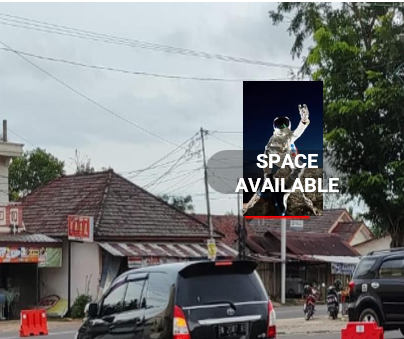 Sewa Reklame Billboard Tokabe.id - Di Toboali–Sadai Jalan, Toboali Pineapple Monument, Toboali Kecamatan, South Bangka Kabupaten - Billboard Lintas Sumatera