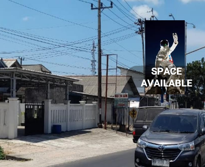 Sewa Reklame Billboard Tokabe.id - Di Jendral Sudirman Street, Perlang Persimpangan, Koba Kecamatan, Central Bangka Kabupaten - Jasa sewa billboard Medan