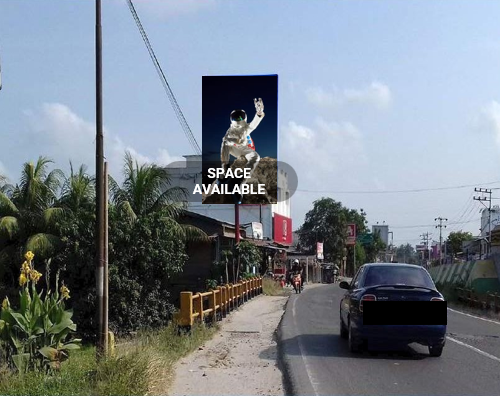 Sewa Reklame Billboard Tokabe.id - Medan–Tebing Tinggi Street, Rampah Pekan, Sei Rampah - Billboard Tebing Tinggi