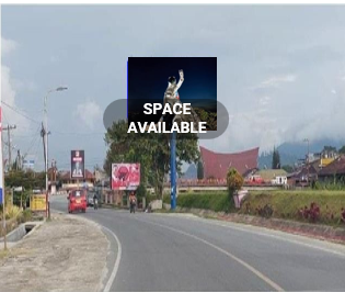 Sewa Reklame Billboard Tokabe.id - Tarutung Highway, Km 0, di depan Bank Sumut, Desa Simamora, North Tapanuli - Titik billboard strategis Medan