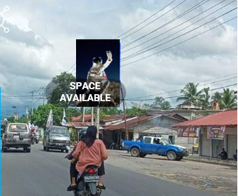 Sewa Reklame Billboard Tokabe.id - Padang Sidempuan, Panyabungan Highway, Huta Tonga Market, Batang Angkola Kecamatan, South Tapanuli - Titik billboard strategis Medan