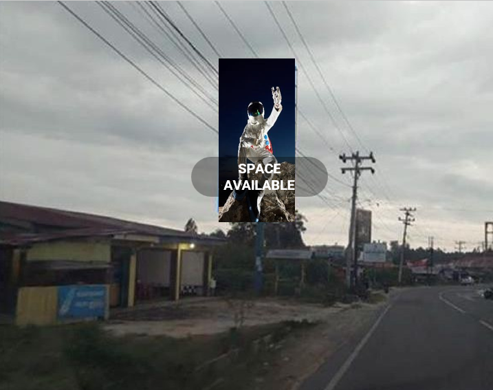 Sewa Reklame Billboard Tokabe.id - Pahlawan Street, di depan the Sidikalang Kecamatan Court - Titik billboard strategis Medan