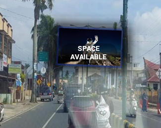 Sewa Reklame Billboard Tokabe.id - Sudirman Street (formerly Merdeka Street), di depan Senior High School 1 - Jasa sewa billboard Medan