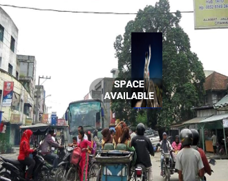 Sewa Reklame Billboard Tokabe.id - Serdang Street, di persimpangan dengan Sena Street, Perbaungan, Serdang Bedagai - Harga sewa billboard Medan