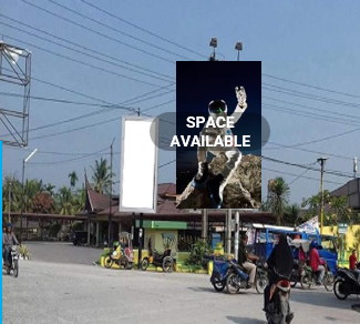 Sewa Reklame Billboard Tokabe.id - Perintis Kemerdekaan Street, at the Pantai Cermin Perbaungan persimpangan, Serdang Bedagai - Jasa sewa billboard Medan