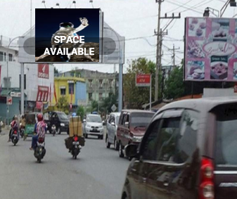 Sewa Reklame Billboard Tokabe.id - Ahmad Yani Street, di depan the Telkom Indonesia Office, Rantau Prapat, Labuhan Batu - Jasa sewa billboard Medan