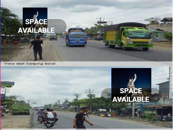 Sewa Reklame Billboard Tokabe.id - Di Lintas Sumatera Jalan, Gatot Subroto Area, di depan Nabila Restaurant, Sentang–Asahan, North Sumatra Provinsi - Reklame Asahan Sumatera Utara