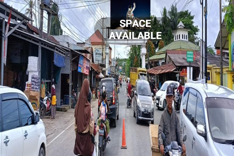 Sewa Reklame Billboard Tokabe.id - Solihin GP Street, Santo Yosef School Persimpangan, Rangkui Kecamatan, Pangkal Pinang City (view from Pangkal Pinang menuju Sungai Selan) - Billboard Lintas Sumatera
