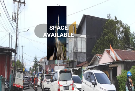 Sewa Reklame Billboard Tokabe.id - Di Sriwijaya Street, Kampung Ujung Traffic Light Persimpangan, Tanjung Pandan Kecamatan, Belitung Kabupaten (view from Sijuk towards Tanjung Pandan City Center) - Pasang iklan billboard Medan