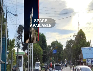 Sewa Reklame Billboard Tokabe.id - Di Jend. Sudirman Street, Taman Manggar, Mekarjaya Village, Manggar Kecamatan, East Belitung Kabupaten (view from Manggar towards Tanjung Pandan) - Harga sewa billboard Medan