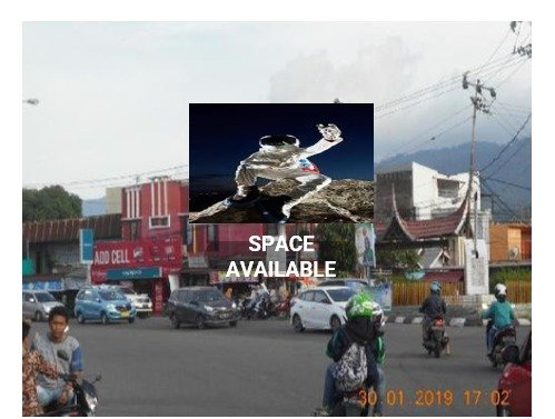 Sewa Reklame Billboard Tokabe.id - At the persimpangan of Aru Street and Ujung Tanah Street (dekat UPI Campus), Kota Padang, Provinsi Sumatera Barat - Billboard Lintas Sumatera