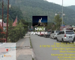 Sewa Reklame Billboard Tokabe.id - Di Lintas Sumatera Main Jalan, Cingkariang, Bukittinggi City, West Sumatra Provinsi (Muaro Kalaban Persimpangan, Sawahlunto City) - Sewa baliho Medan murah