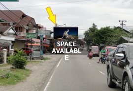 Sewa Reklame Billboard Tokabe.id - In front of Sicincin Market, Padang Pariaman Kabupaten, West Sumatra Provinsi - Billboard Lintas Sumatera