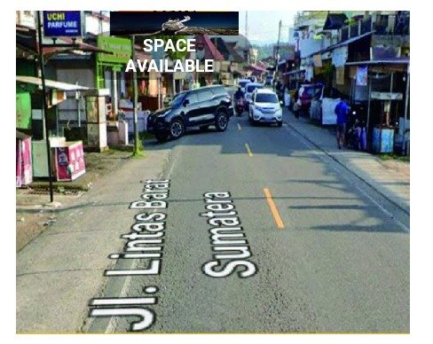 Sewa Reklame Billboard Tokabe.id - In front of Sicincin Market, Padang Pariaman Kabupaten, West Sumatra Provinsi - Billboard Lintas Sumatera