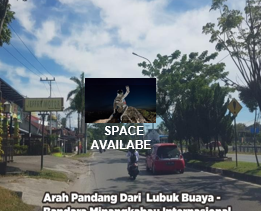 Sewa Reklame Billboard Tokabe.id - Di Prof. Hamka Street No. 8–15, Batang Kabung Ganting, Koto Tangah Kecamatan, Kota Padang, Provinsi Sumatera Barat - Titik billboard strategis Medan