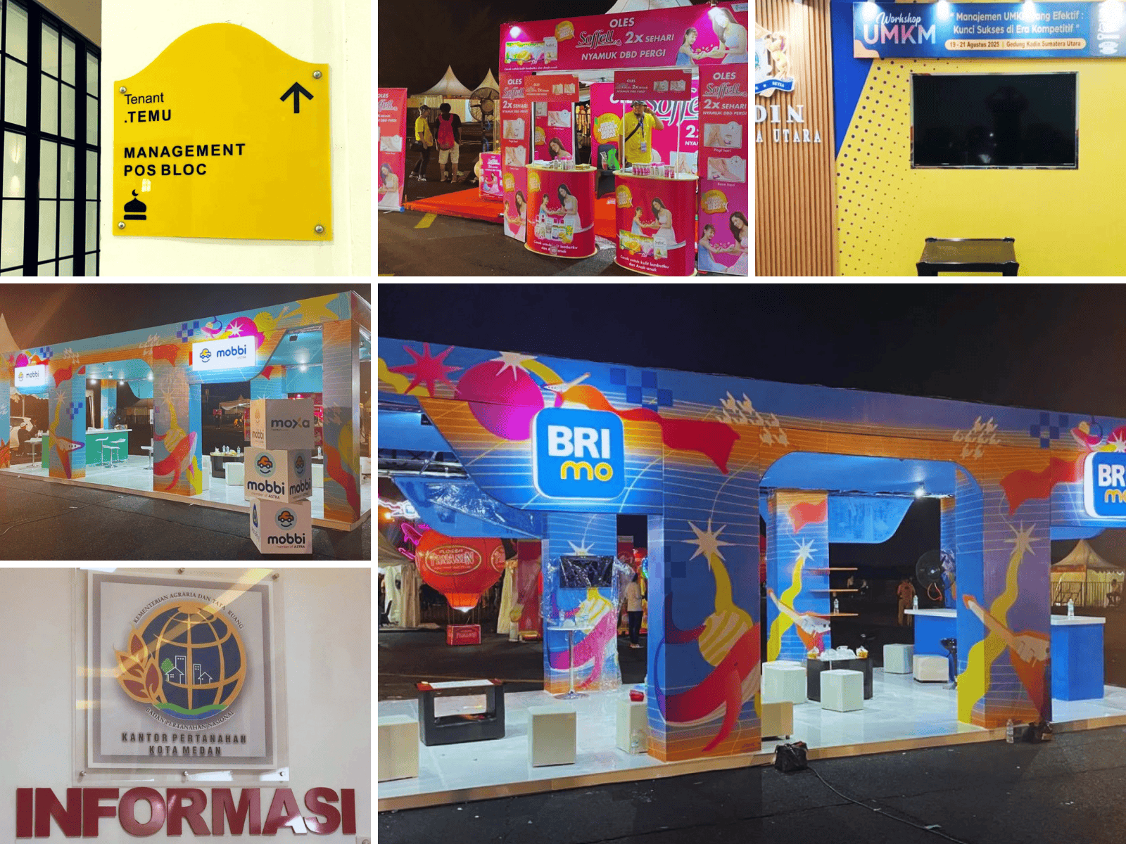 Event Organizer & Brand Activation Tokabe.id - Booth Activity / Interior - Jasa EO Medan profesional