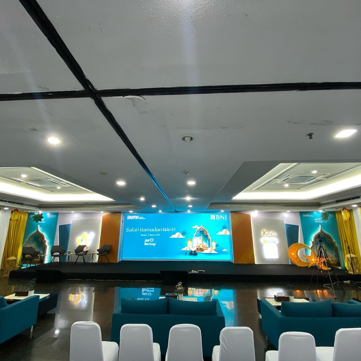 Event Organizer & Brand Activation Tokabe.id - Interior Acara BNI Berbagi Gallery 7 - Registrasi online event lari Medan
